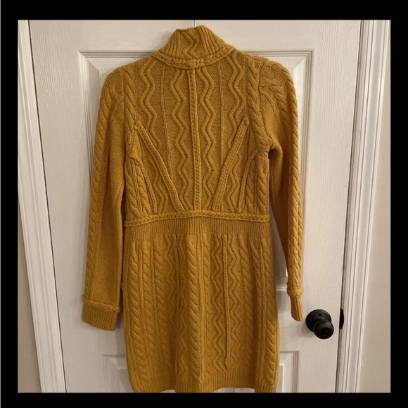 Anthropologie Sparrow Long Cardigan Sweater XS 100% Lambswool - Picture 2 of 7